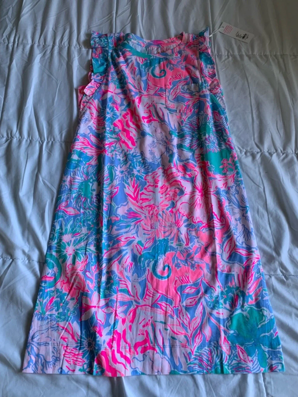 Lilly Pulitzer Laina T Shirt Dress XS NWT - Picture 3 of 9
